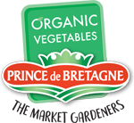 Logo organic vegetables Prince de Bretagne