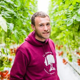 Simon, maraîcher à Plouha (22) 