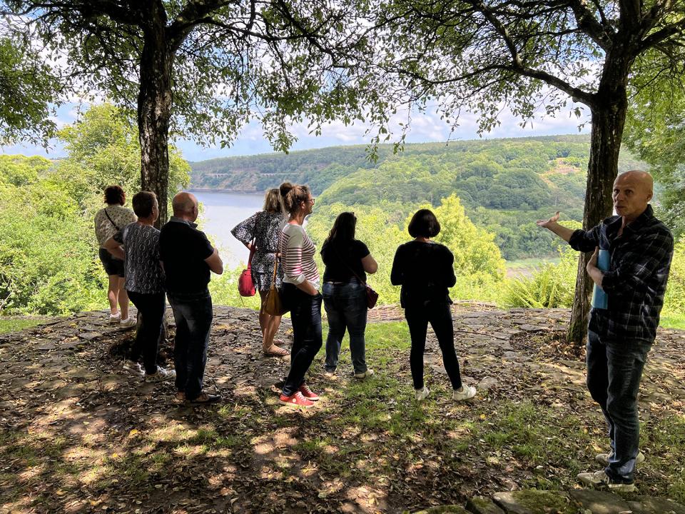 Visite de la Roche Jagu