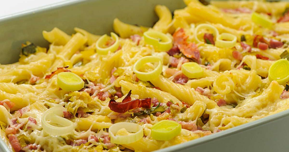 Gratin De Pates Et Chorizo Recette Prince De Bretagne