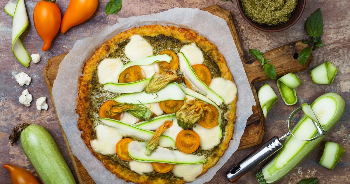 Pate A Pizza Au Chou Fleur